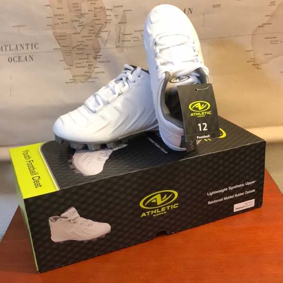 Athletic Works Other - Athletic Works Youth Football Cleats Size 12